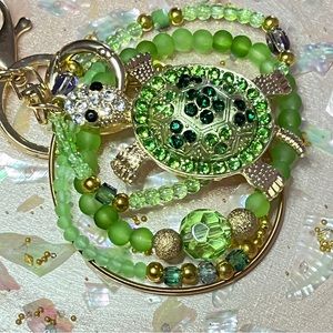 Turtle Bracelet Keychain